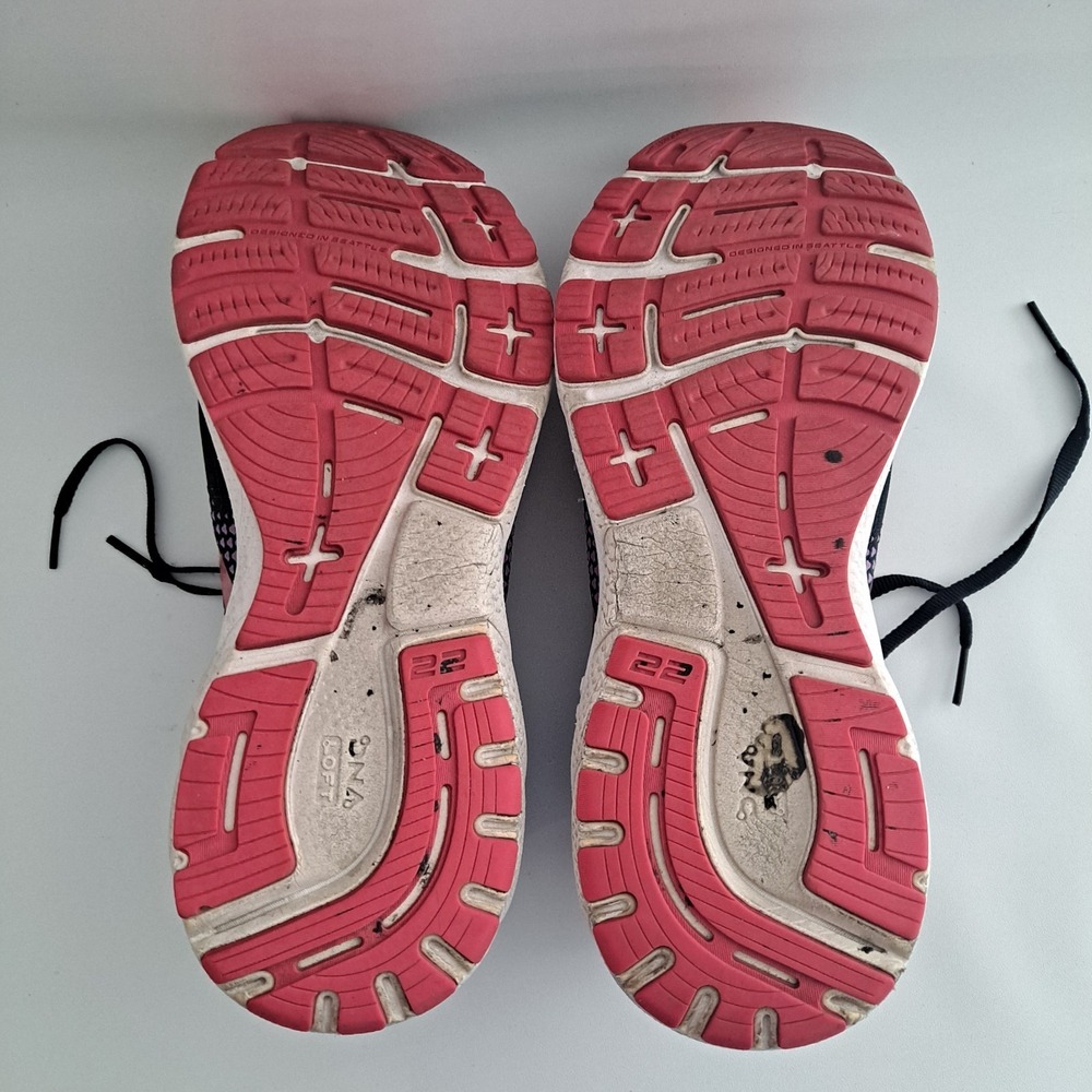 Brooks Womens Adrenaline Gts‎ 22 Running Shoes Blue 1203531D080 Lace Up 11D - Picture 5 of 9